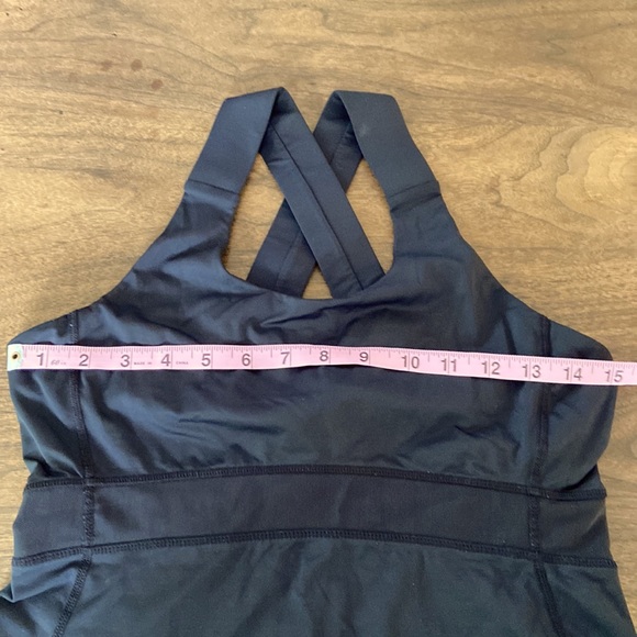 Lululemon black exercise tank top - Picture 6 of 7